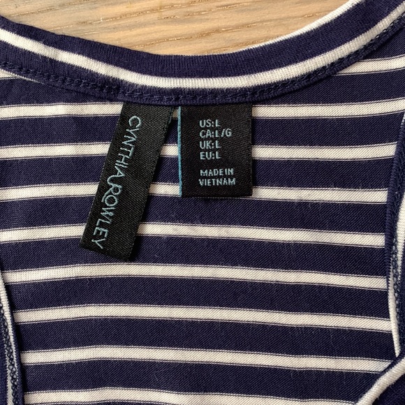 Cynthia Rowley Embellished Tank Top (L) - Picture 4 of 4